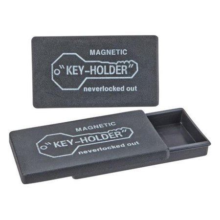 HOME PLUS Home Plus 3500020-1 Magnetic Key Box  Plastic  Black - pack of 12 9322355